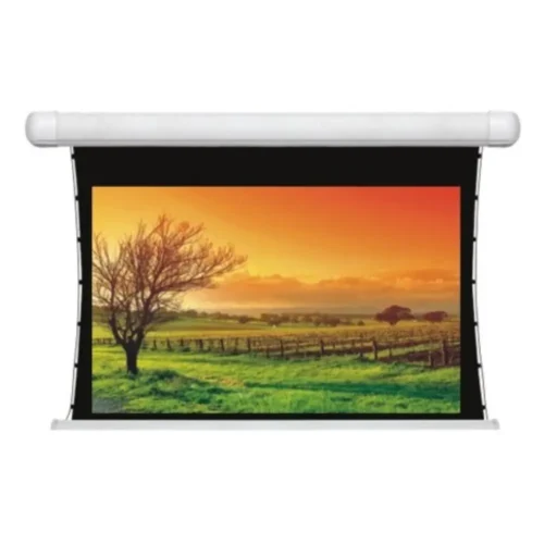 מסך מתיחה חשמלי למקרן בגודל 264X147 ס"מ